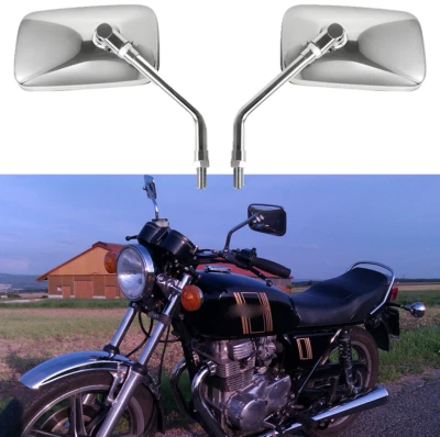 Espejos retrovisores laterales para motocicleta M10 para Yamaha XS1 XS2 XS 400 y 650 Special/II Heritage Foto 1 de 4
