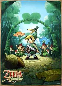 The Legend Of Zelda Minish Cap GBA 50cm x 70cm My Nintendo Promotional Poster #2 - Picture 1 of 1