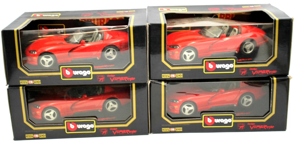 1992 Dodge Viper Rt/10 1 18th Scale Diecast Model by Burago
