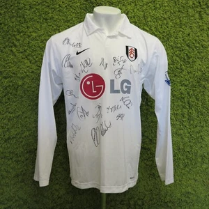 2007-2008 FULHAM HOME FOOTBALL SHIRT DEMPSEY 23 MATCH ISSUE LONG SLEEVE XL 8/10 - Picture 1 of 19
