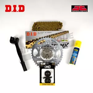 DID AFAM ZVMX Upgrade Chain Sprocket Kit fits Honda CBR900 Firenblade 96-99 - Picture 1 of 2