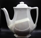 Adams And Sons Empress Cream Ironstone Coffee Pot With Lid