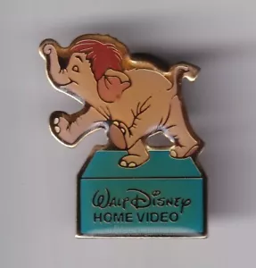 RARE PINS PIN'S .. DISNEY PARIS FRANCE VINTAGE 92 HOME VIDEO ELEPHANT JUNIOR ~20 - Imagen 1 de 1