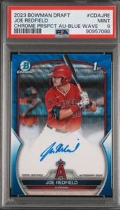 Bowman Draft 2023 #CDAJRE Joe Redfield RC 1er cromo onda azul automático/150 PSA 9 - Imagen 1 de 2