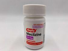 Rugby Meclizine 25mg Travel Sickness 100 Chewable Tablets