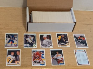 1990-91 UPPER DECK USA, HOCKEY, SERIES I & II, 550 CARDS, JAGR RC, BURE RC, NRMT - Bild 1 von 11