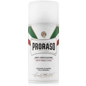 PRORASO GREEN TEA & OATMEAL SENSITIVE SHAVING FOAM 300ML - Picture 1 of 1
