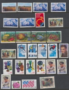 USA Stamps: 1999 SG3621/3638;3645;A3603;A3600a Used CV £35.8 - Picture 1 of 1