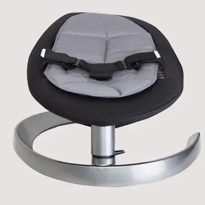 Aluminium Baby Rocking Chair / Bouncer-Black Colour • 99.99$