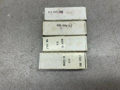 LOTE DE 4 FUSÍVEIS NOVOS NA CAIXA BUSSMAN FWA-125A - Imagem 1 de 4