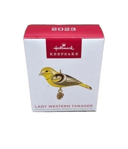 Hallmark | Lady Western Tanager | Beauty of Birds Serie Miniatur | 2023 - Neu - Bild 1 von 4