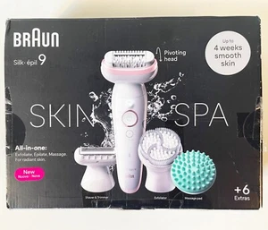 Braun Silk-épil 9 SkinSpa All-in-One Set 9-080, Epilierer, Rasierer, Massage - Bild 1 von 6