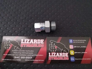 Lowrider hydraulics Straight Swivel fitting, Adex - #6 JIC, 1pcs - Imagen 1 de 3