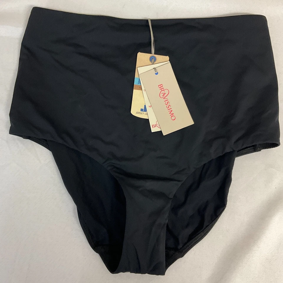 Bravissimo High Waist Brief Black Womens Size Medium Soothing Tummy Control - Image 1 of 4