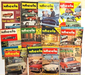 WHEELS Magazine x 12 issues - 1957 - 1966 - Picture 1 of 13
