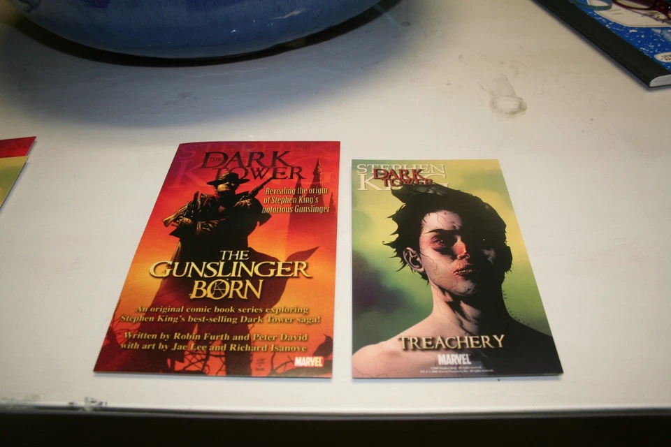 Tarjetas promocionales Dark Tower: The Gunslinger Born 2007 x 2 Foto 1 de 1