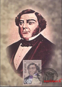 BULGARIA 2010 DIMITAR MILADINOV 200° ANNV PERSONAGGIO FAMOSO MAXI CARD - Foto 1 di 1