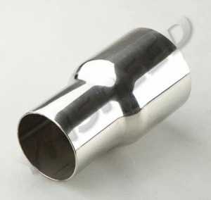 2.25" OD To 2.75" OD Weldable Turbo Exhaust Stainless Steel Reducer Adapter Pipe - Picture 1 of 5