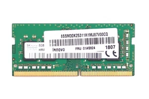 Lenovo 8GB 1Rx8 PC4-21300 DDR4-2666MHz Laptop Memory FRU P/N: 01AG824 Tested - Afbeelding 1 van 2