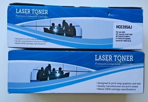 (2) LOT Laser Toner HCE285AJ for HP LaserJet Pro P1100 P1102W M1130 M1210MFP  - Picture 1 of 3