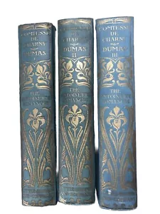 DUMAS, Comtesse De Charny {Little, Brown, 1894}The Antonette Romances Vol. 1-3 - Foto 1 di 10