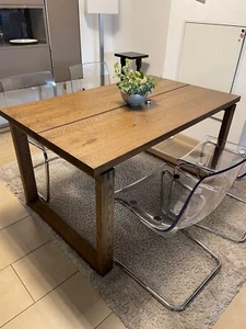 esstisch massiv IKEA, MÖRBYLANGA, braun, gute condition, 140*85cm - Bild 1 von 10
