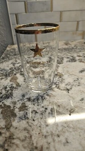 Vintage  Sapporo Beer Glass  4 1/2 Inches Tall - Picture 1 of 3