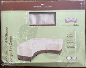 Veranda Collection Terrasse links L-Form Schnitt Lounge Set Abdeckung - Bild 1 von 1