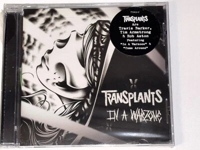 Transplants "In a Warzone Sealed Hype Sticker NEW Blink 182 Rancid Travis Barker