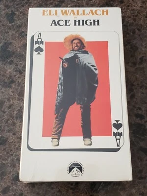 BRAND NEW Ace High (VHS, 1988) Eli Wallach RARE Sealed OOP Watermarks - Image 1 of 4