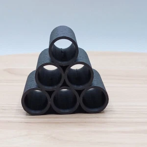 Krebsröhre Garnelenröhre Aquariendeko Röhrenpyramide offen grau - Bild 1 von 6