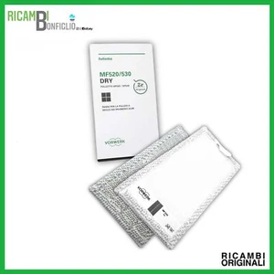 SET PANNI DRY PULIZIA A SECCO PULILAVA FOLLETTO SP520 - SP530 ORIGINALI - Foto 1 di 2