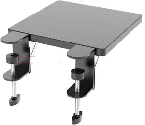 OUGIC Ergonomics Desk Extender Tray, 9.5"x9.1" Punch-Free Clamp on` Foldable Key - Picture 1 of 1