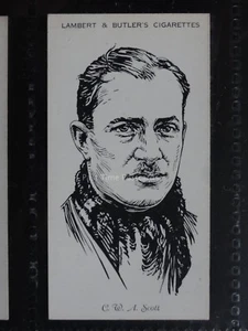 No.22 C.W.A.SCOTT Famous British Airmen & Airwomen - Lambert & Butler 1935 - Picture 1 of 1