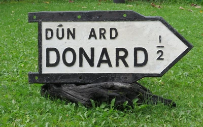 Irish PUB sign,  Donard co Wicklow - Imagem 1 de 2