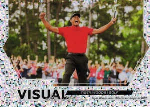 Tiger Woods VS-1 Pixel Visual Storytelling 2025 Upper Deck Allure SE - Picture 1 of 2
