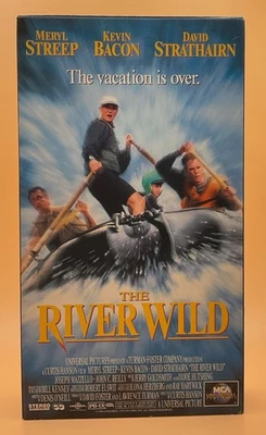 The River Wild VHS 1994 Meryl Streep Kevin Bacon **Buy 2 Get 1 Free** - Image 1 of 3
