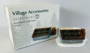 Dept 56 Christmas Village Accessories Woodland Cold Frame #4047583 - Imagen 1 de 6