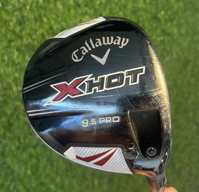 Mint Shape Callaway X Hot 9.5 degree Pro Driver Project X Pxv 6.0 Stiff Flex - Image 1 of 4