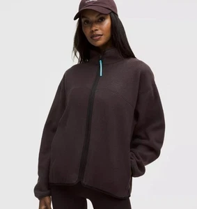 lululemon Tumbled Fleece Full-Zip Jacket Sequoia - Bild 1 von 4