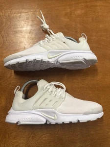 Nike Air Presto Triple White Athletic Running Shoes 833875-100 Youth Size US 7 - Picture 1 of 7