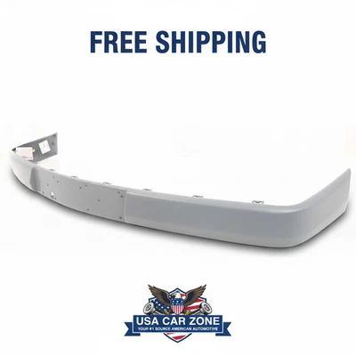 Compatível com 1994-1995 Mercedes E500 E420 para-choque dianteiro moldura tira de impacto cinza com primer - Imagem 1 de 4