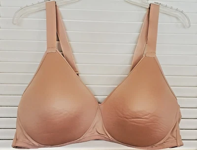 Jockey Bra Smooth 44B Underwire Lined Molded Cup Soft Smooth - Image 1 of 4