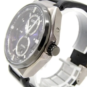 Citizen BU0066-11W schwarz lila Zifferblatt Eco-Drive Herrenuhr gebraucht - Bild 1 von 9