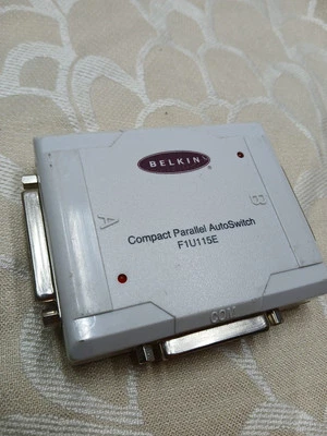 BELKIN Compact Parallel AutoSwitch Model: F1U115E - Image 1 of 4