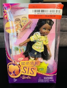 Barbie So In Style S.I.S. By BARBIE Janessa Little Sister Doll P8827 Rare - Picture 1 of 6