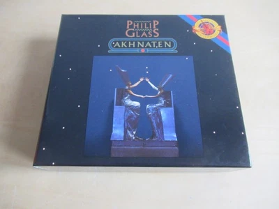 Philip Glass-Akhnaten-2er CD Box-Top - Bild 1 von 4