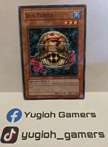 YUGIOH DON TURTLE DR2 COMMON UNLIMITED LIGHT PLAYED  - Picture 1 of 1