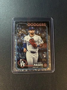 Serie Actualización Topps 2024 - Debut Novato Andy Pages #US108 Silver Crackle... - Imagen 1 de 2