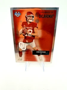 John Mateer  2025 Bowman Chrome U 1955 Bowman #55AV-12 RC Oklahoma Sooners - Picture 1 of 2